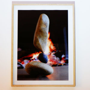 Yali Balance - tableau d'art - balancing art - photo de sculpture éphémère